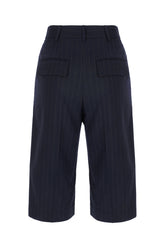 Embroidered stretch polyester blend bermuda shorts -  | High Quality Luxury Handbag Shop