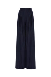 Embroidered stretch polyester blend pants -  | High Quality Luxury Handbag Shop