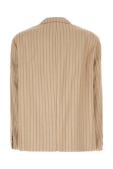 Embroidered stretch polyester blend blazer -  | High Quality Luxury Handbag Shop