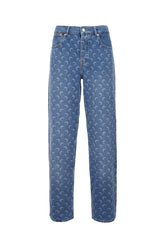 Printed denim jeans -  | High Quality Luxury Handbag Shop