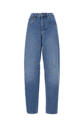 Painted cotton denim -  | High Quality Luxury Handbag Shop