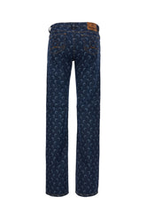 Painted cotton denim -  | High Quality Luxury Handbag Shop