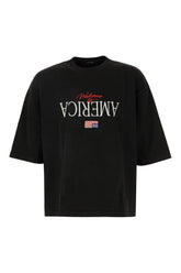 Black cotton t-shirt -  | High Quality Luxury Handbag Shop