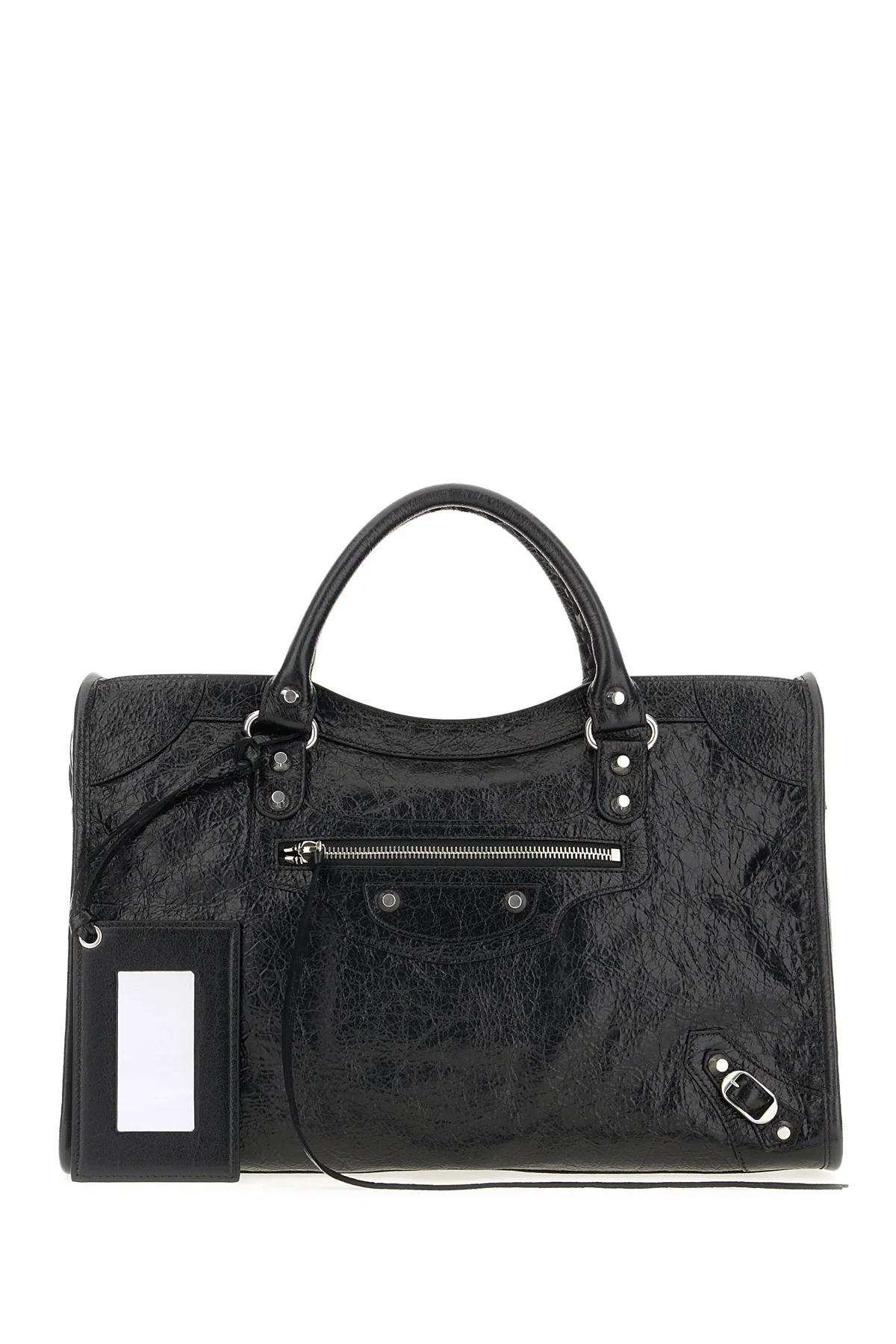 Black leather medium Le City handbag -  | High Quality Luxury Handbag Shop