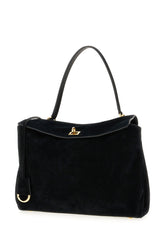Black suede medium Rodeo handbag -  | High Quality Luxury Handbag Shop