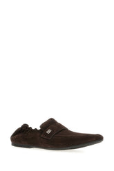 Dark brown suede Palermo loafers -  | High Quality Luxury Handbag Shop