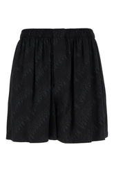 Black viscose bermuda shorts -  | High Quality Luxury Handbag Shop