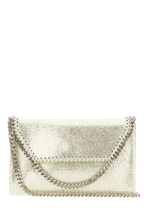 Pastel light blue shaggy deer mini Falabella crossbody bag -  | High Quality Luxury Handbag Shop