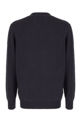 Blue navy cotton blend sweater -  | High Quality Luxury Handbag Shop