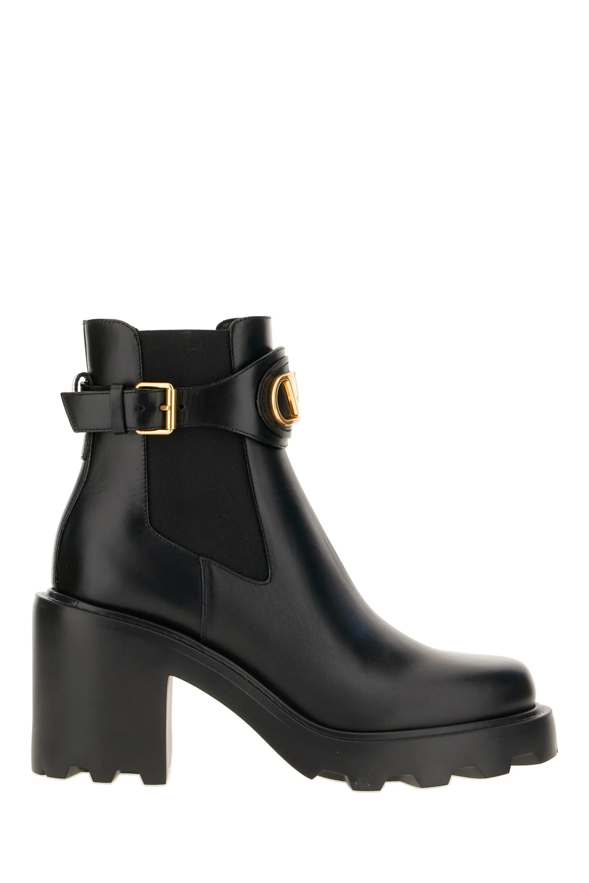 Black leather ankle boots -  | High Quality Luxury Handbag Shop