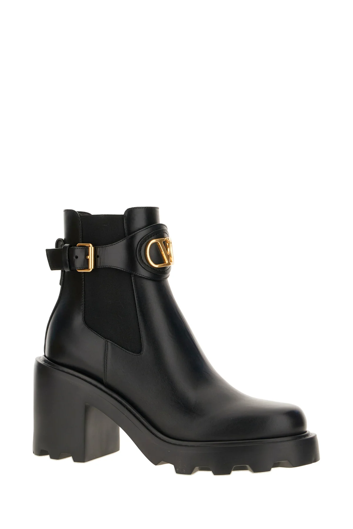 Black leather ankle boots -  | High Quality Luxury Handbag Shop