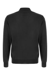 Grey wool polo shirt -  | High Quality Luxury Handbag Shop
