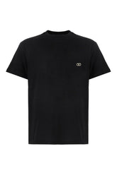 Black cotton t-shirt -  | High Quality Luxury Handbag Shop