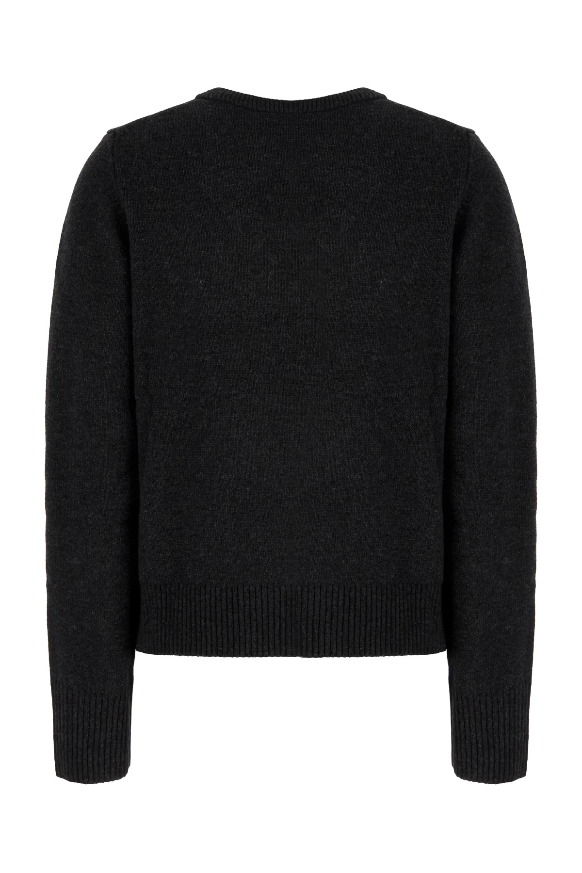 Maglione in cotone nero -  | High Quality Luxury Handbag Shop