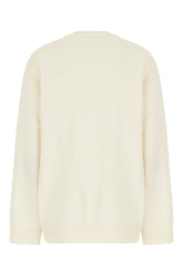 Ivory wool blend sweater -  | High Quality Luxury Handbag Shop