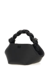 Black synthetic leather small Bou handbag -  | High Quality Luxury Handbag Shop