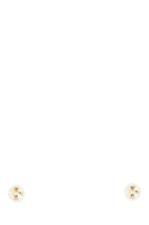 Ivory metal Kira earrings -  | High Quality Luxury Handbag Shop