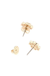 Two-tone metal earrings -  | High Quality Luxury Handbag Shop