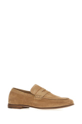 Beige suede loafers -  | High Quality Luxury Handbag Shop