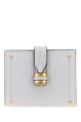 Powder blue leather Paddington wallet -  | High Quality Luxury Handbag Shop