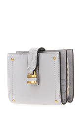 Powder blue leather Paddington wallet -  | High Quality Luxury Handbag Shop