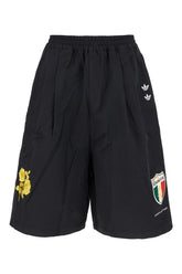 Black cotton bermuda shorts -  | High Quality Luxury Handbag Shop