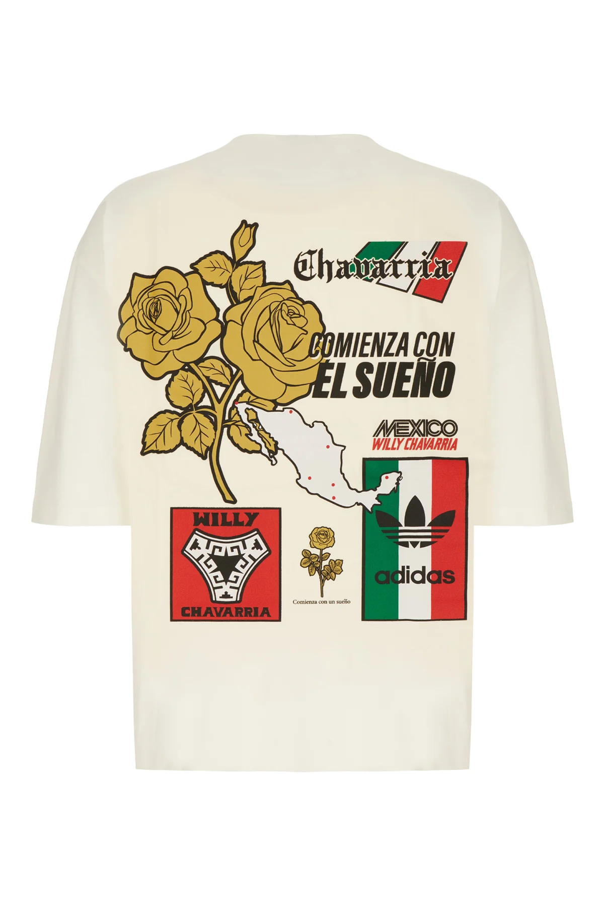 T-shirt in cotone avorio -  | High Quality Luxury Handbag Shop