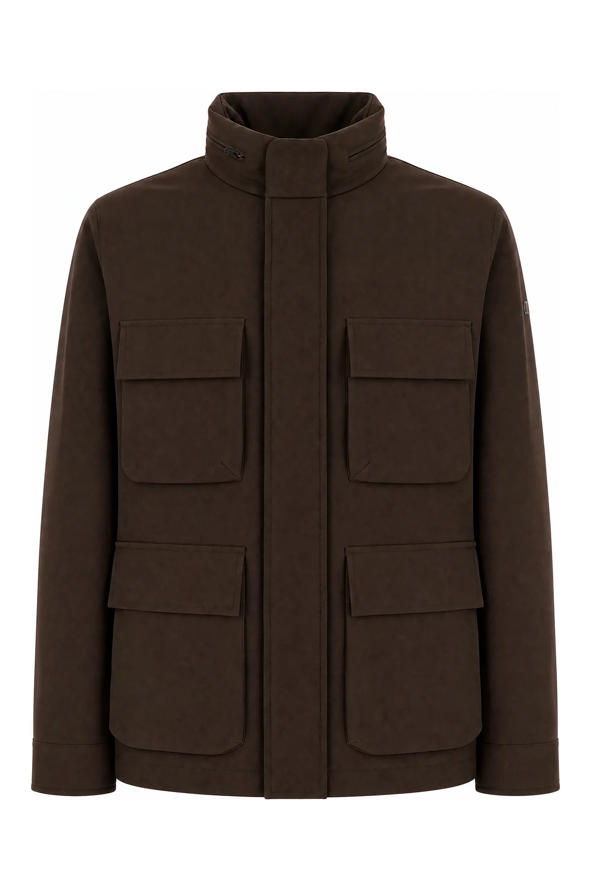 Chocolate polyester down jacket -  | High Quality Luxury Handbag Shop