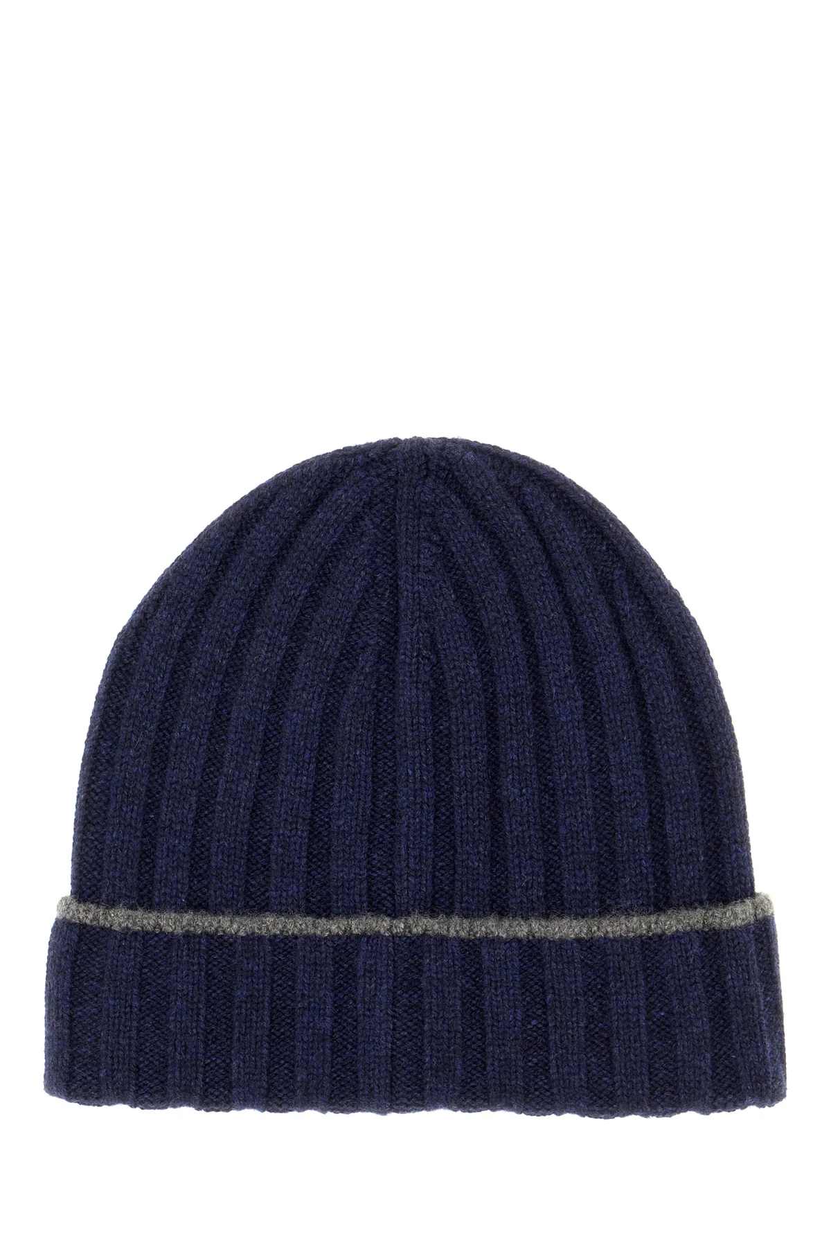 Midnight blue cashmere beanie hat -  | High Quality Luxury Handbag Shop