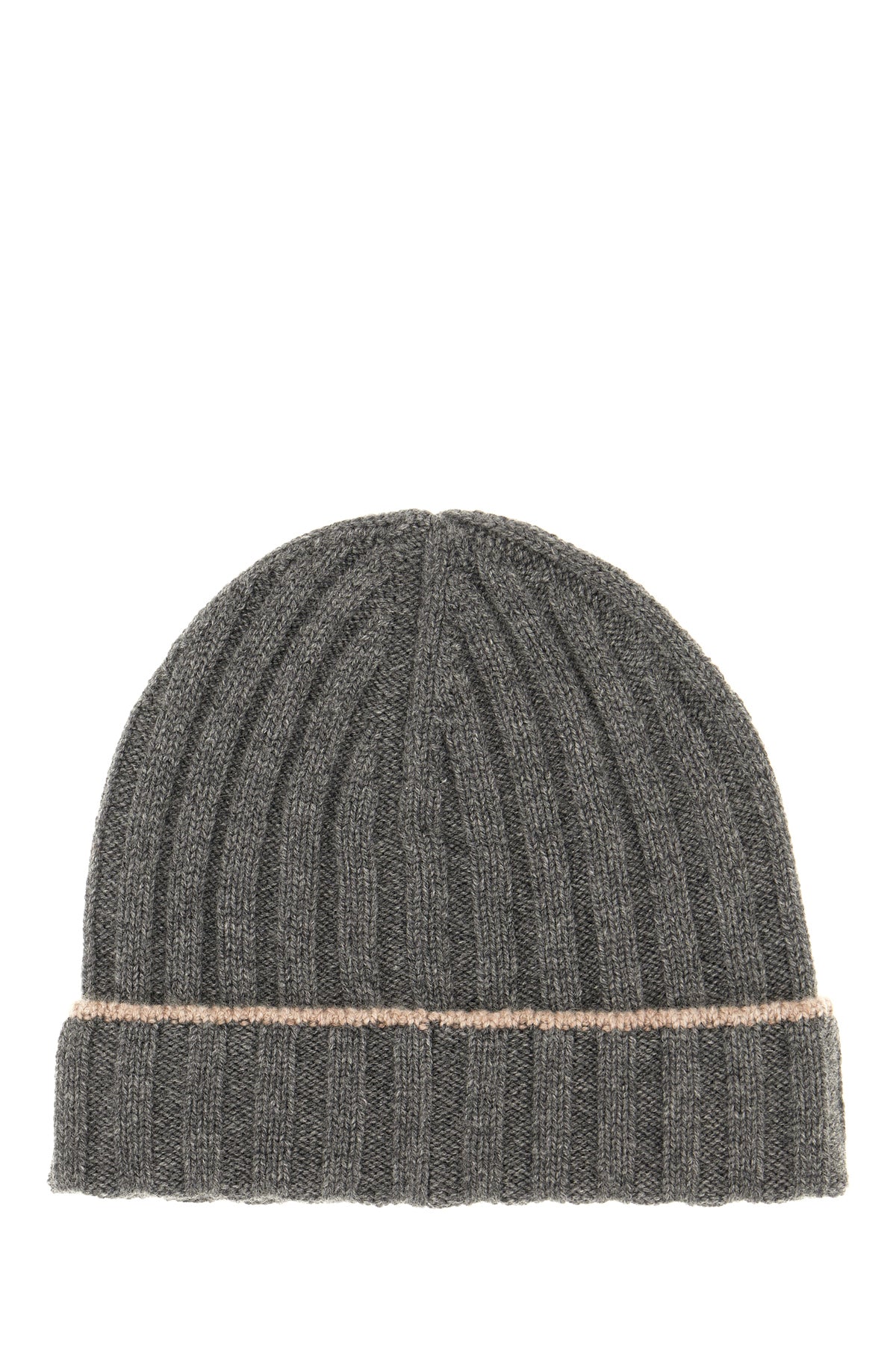 Grey cashmere beanie hat -  | High Quality Luxury Handbag Shop