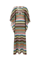 Multicolor viscose blend dress -  | High Quality Luxury Handbag Shop