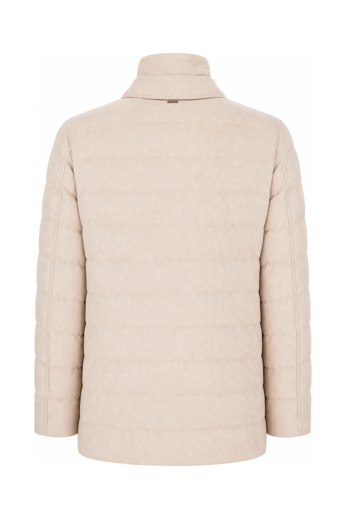 Sand viscose blend down jacket -  | High Quality Luxury Handbag Shop