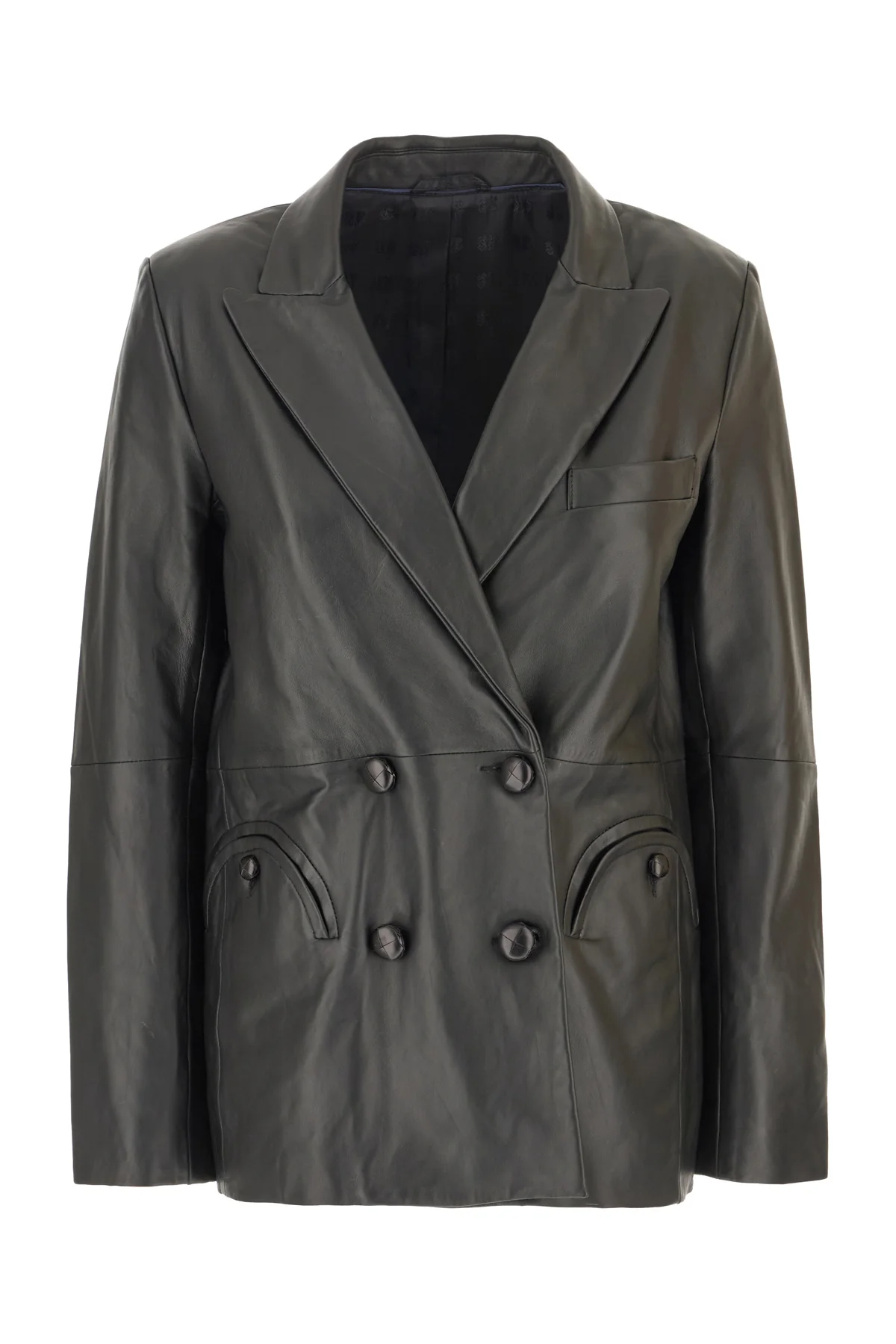 Black leather jacket -  | High Quality Luxury Handbag Shop