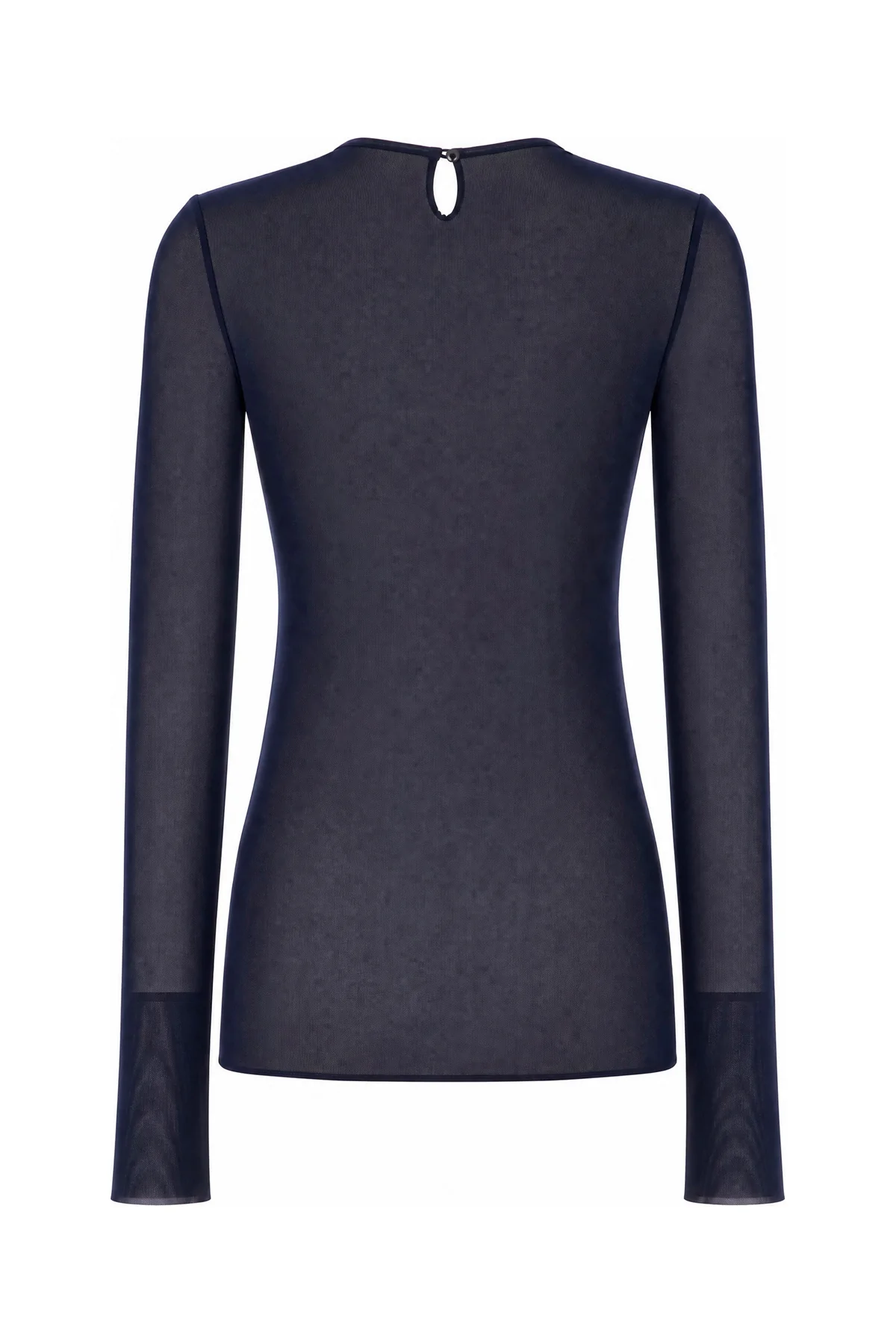 T-shirt in nylon stretch blu -  | High Quality Luxury Handbag Shop