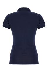 Navy blue piquet polo shirt -  | High Quality Luxury Handbag Shop