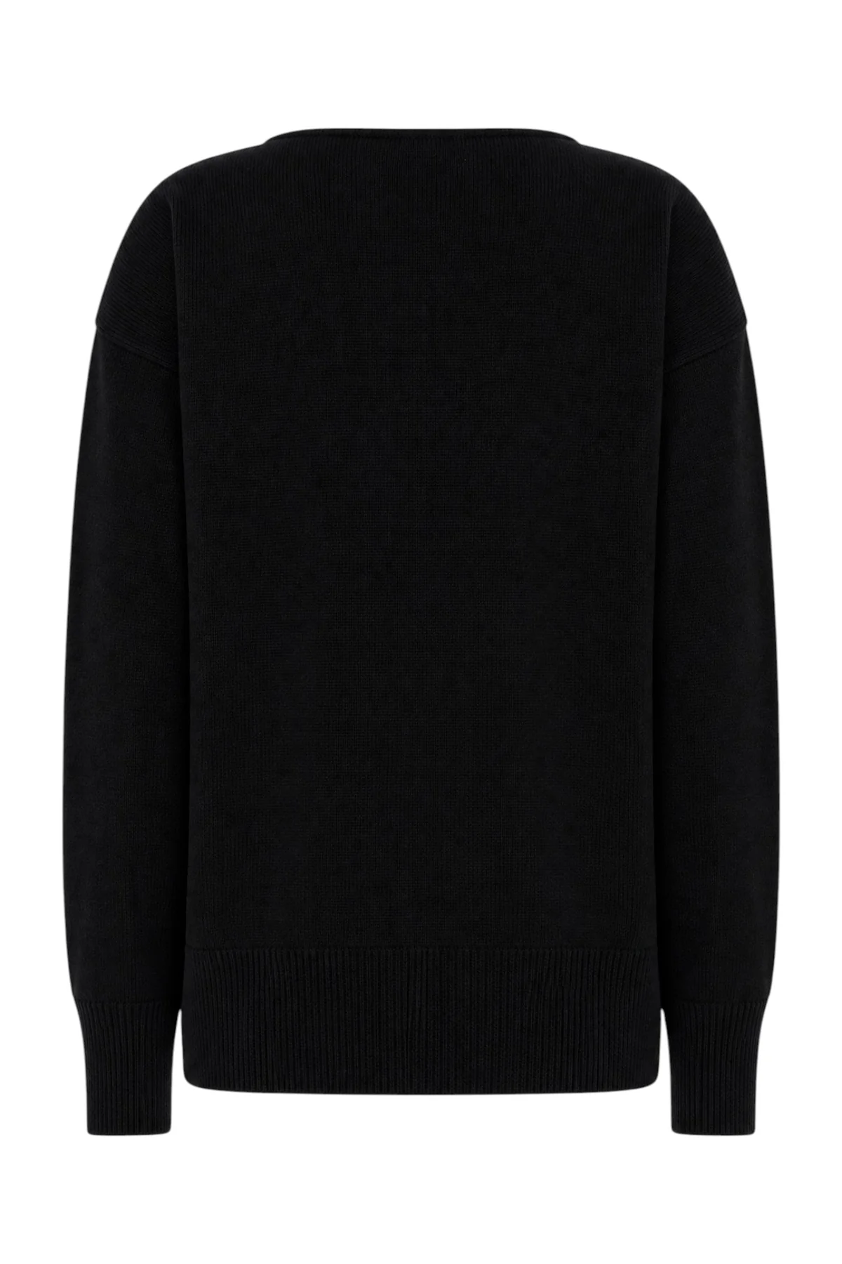 Black wool blend sweater -  | High Quality Luxury Handbag Shop
