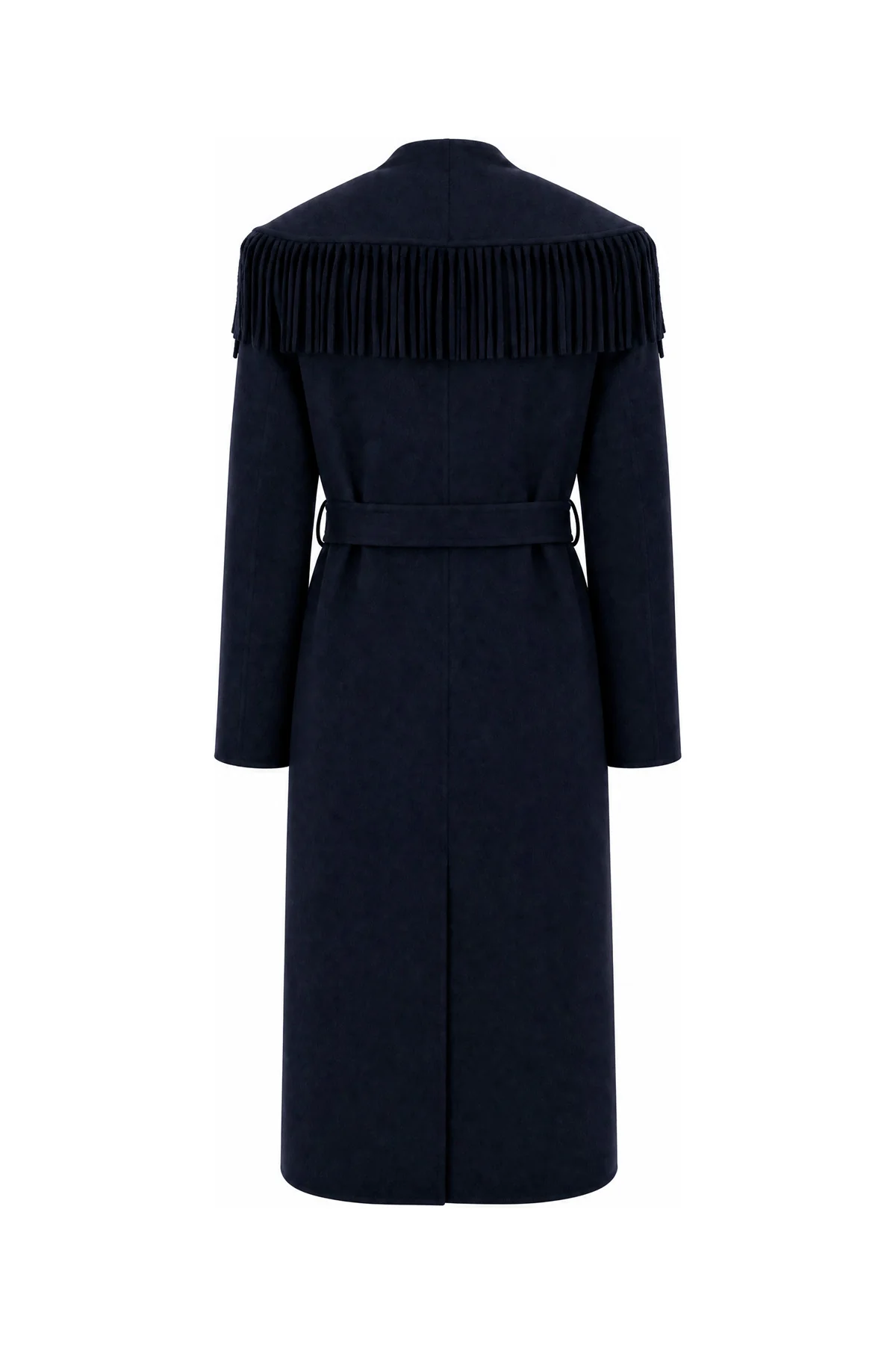 Navy blue wool coat -  | High Quality Luxury Handbag Shop