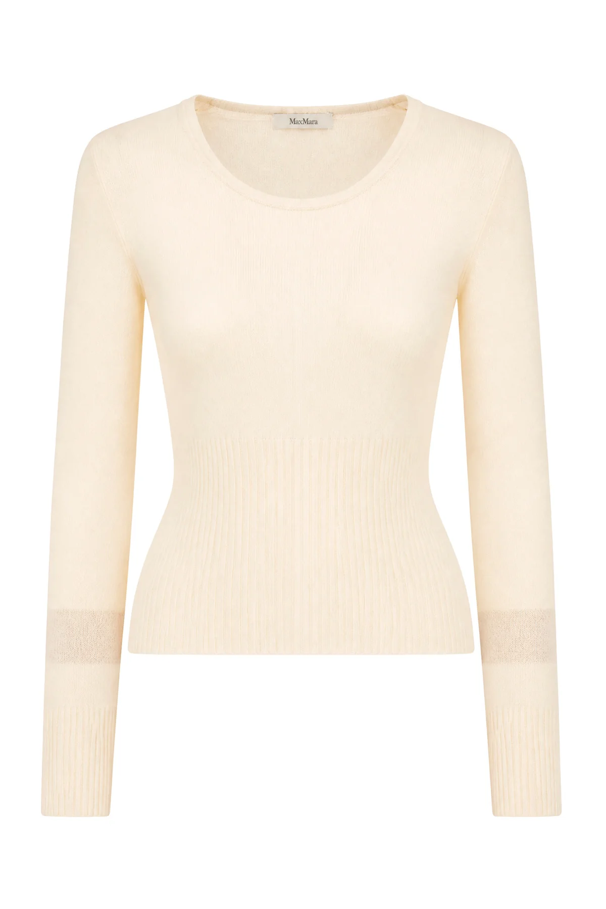 Ivory wool blend sweater -  | High Quality Luxury Handbag Shop