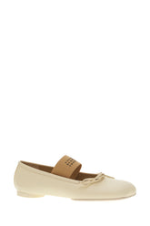 Ivory nappa leather Anatomic ballerinas -  | High Quality Luxury Handbag Shop