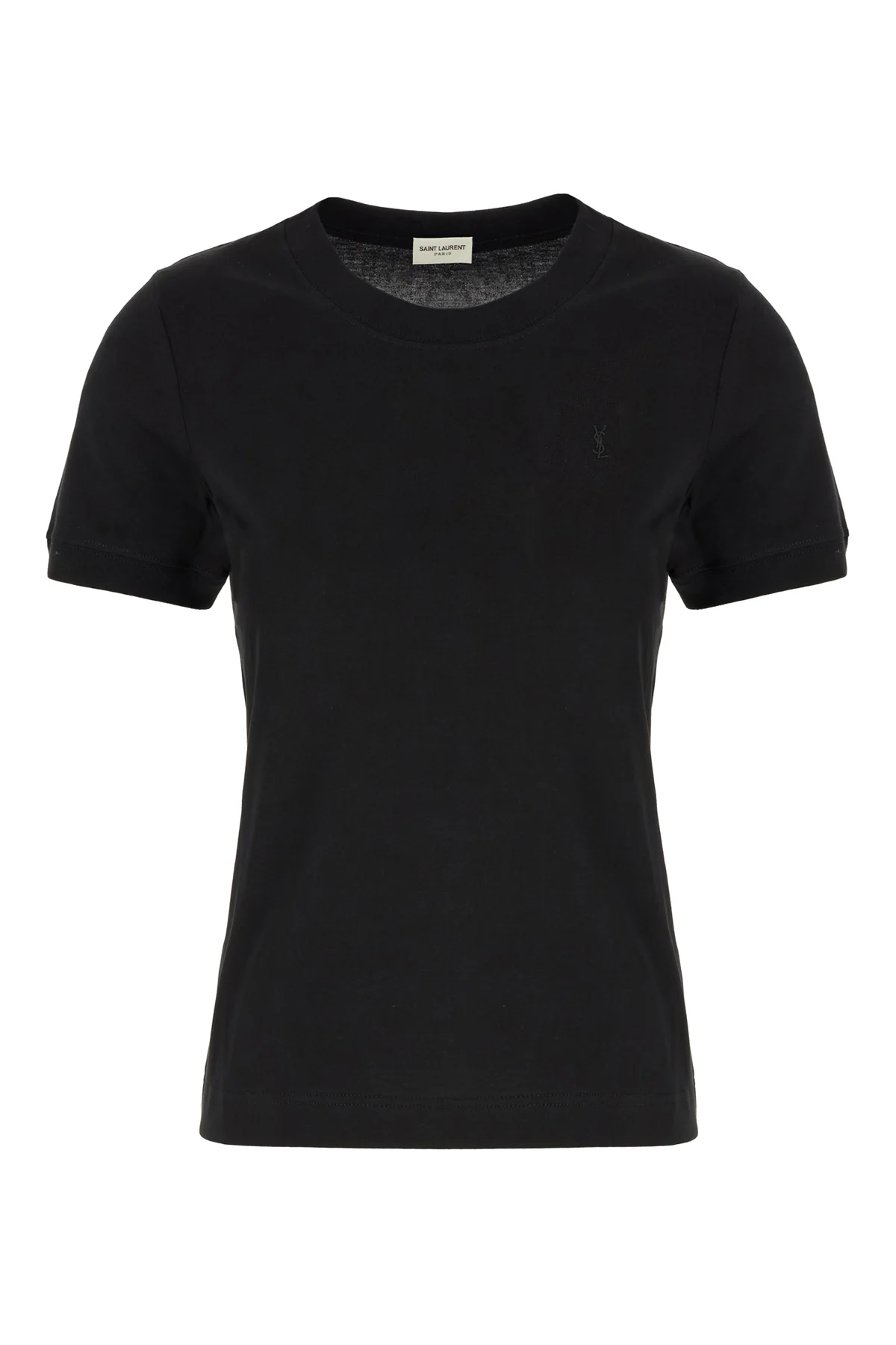 T-shirt in cotone nero -  | High Quality Luxury Handbag Shop