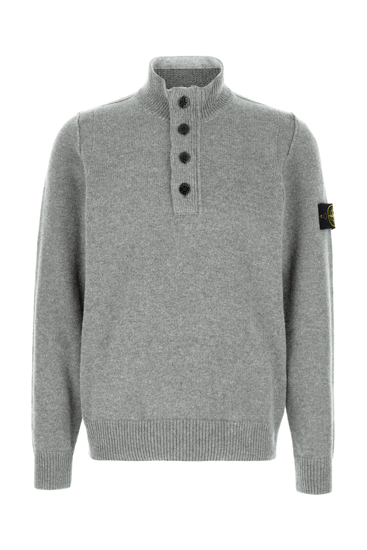 Grey wool blend sweater -  | High Quality Luxury Handbag Shop