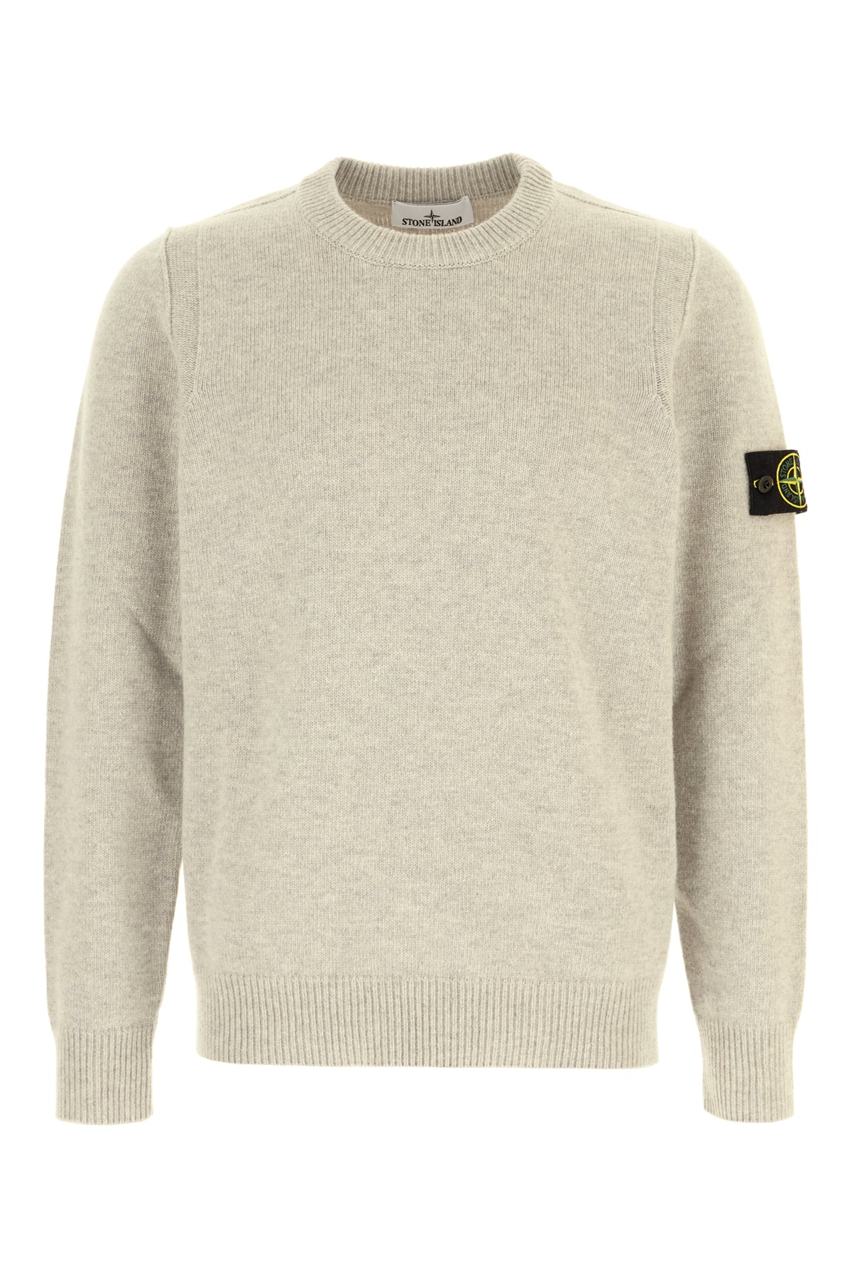 Light grey wool blend sweater -  | High Quality Luxury Handbag Shop