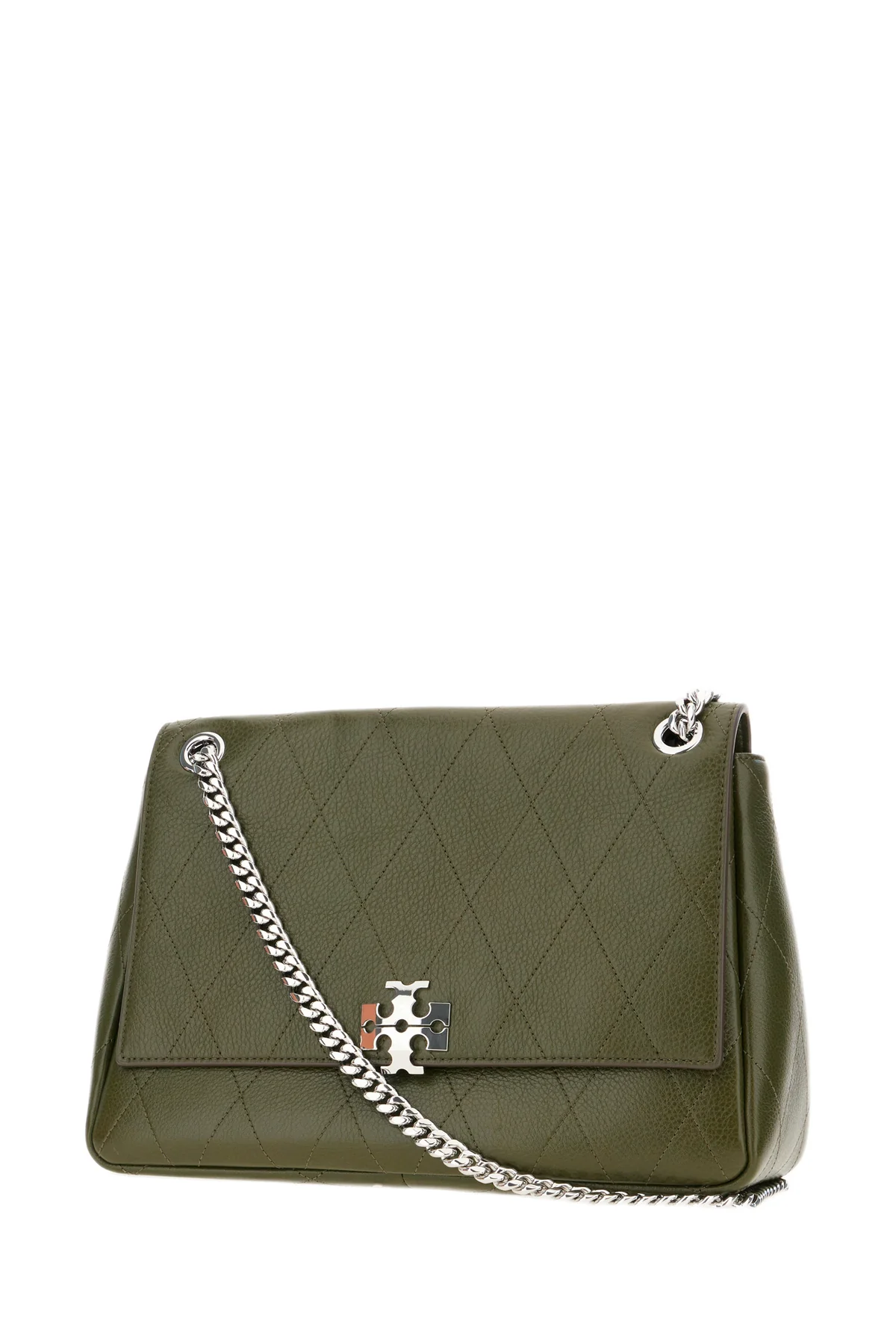 Military green leather shoulder bag -  | High Quality Luxury Handbag Shop