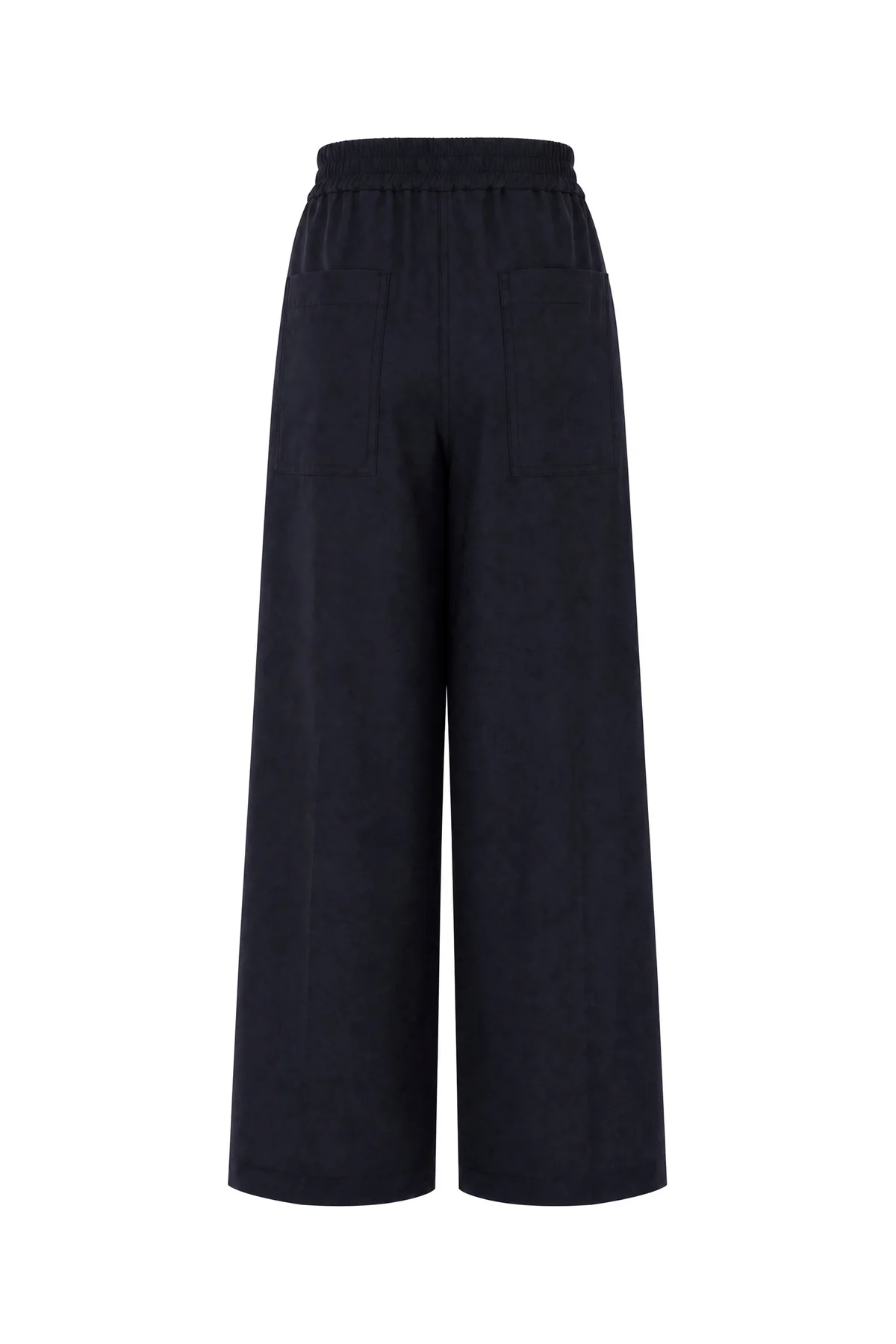 Blue stretch wool blend pant -  | High Quality Luxury Handbag Shop