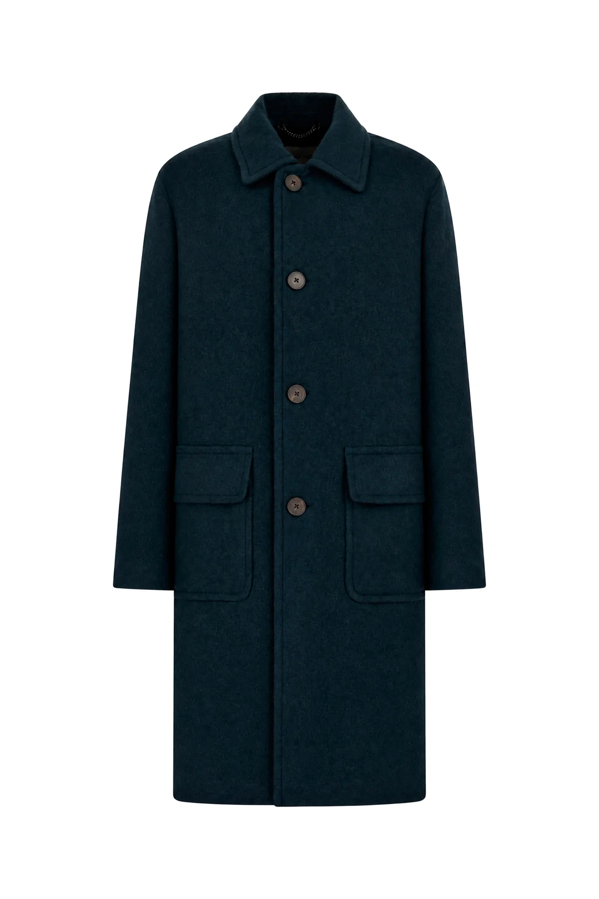 Bottle green wool coat -  | High Quality Luxury Handbag Shop