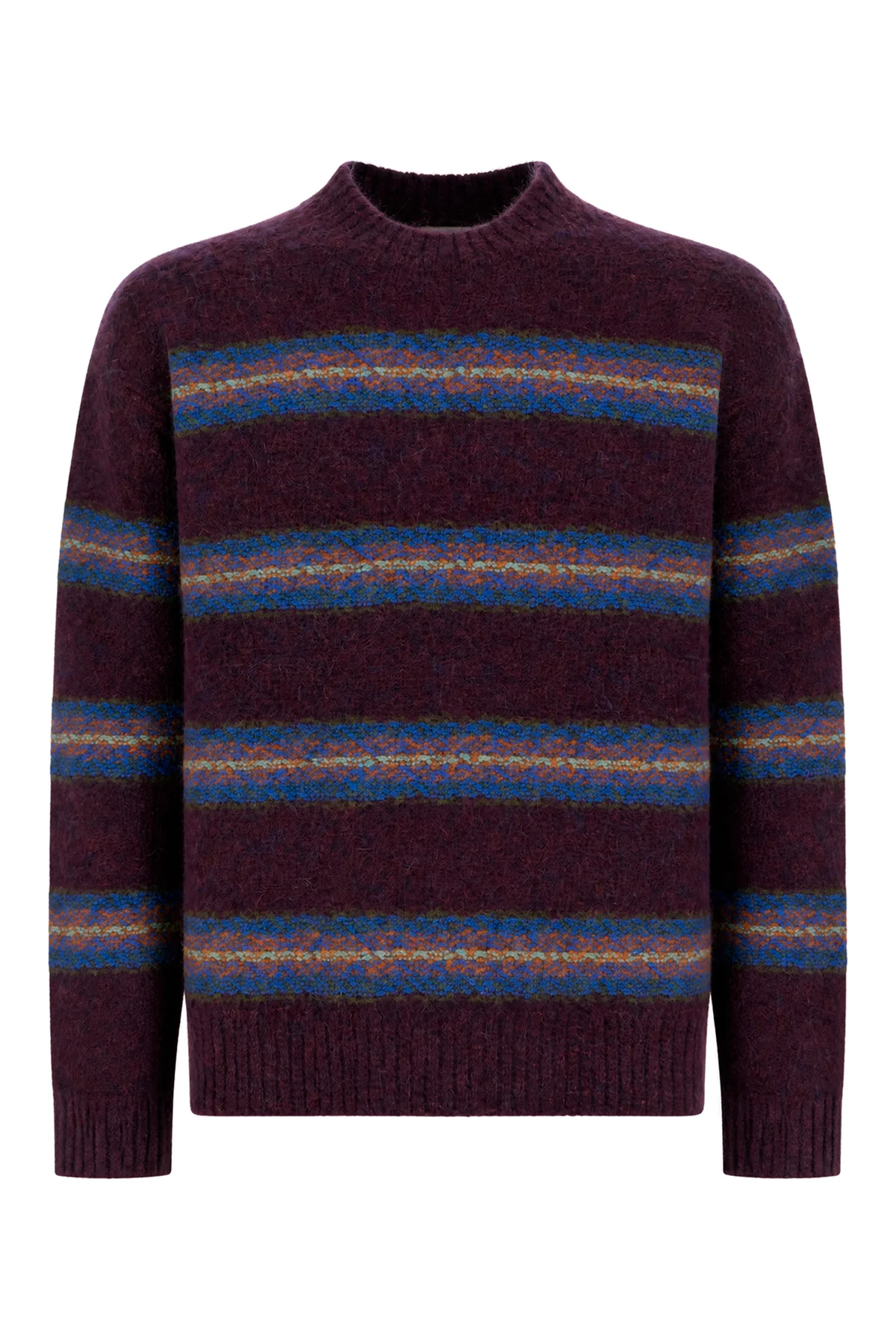 Multicolor alpaca blend sweater -  | High Quality Luxury Handbag Shop