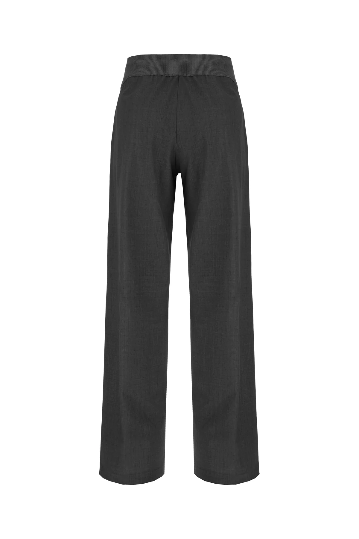 Dark grey stretch wool pants -  | High Quality Luxury Handbag Shop