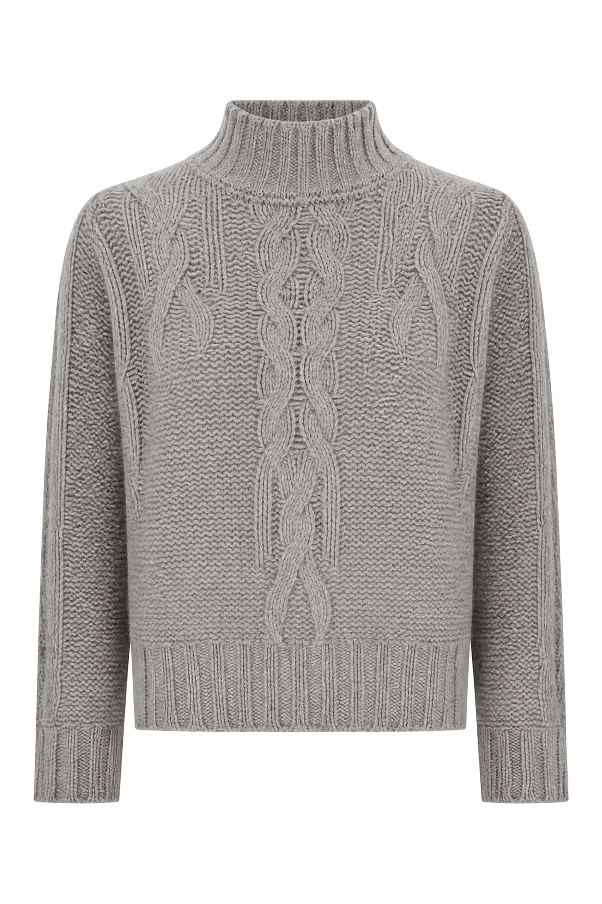 Grey cashmere blend sweater -  | High Quality Luxury Handbag Shop