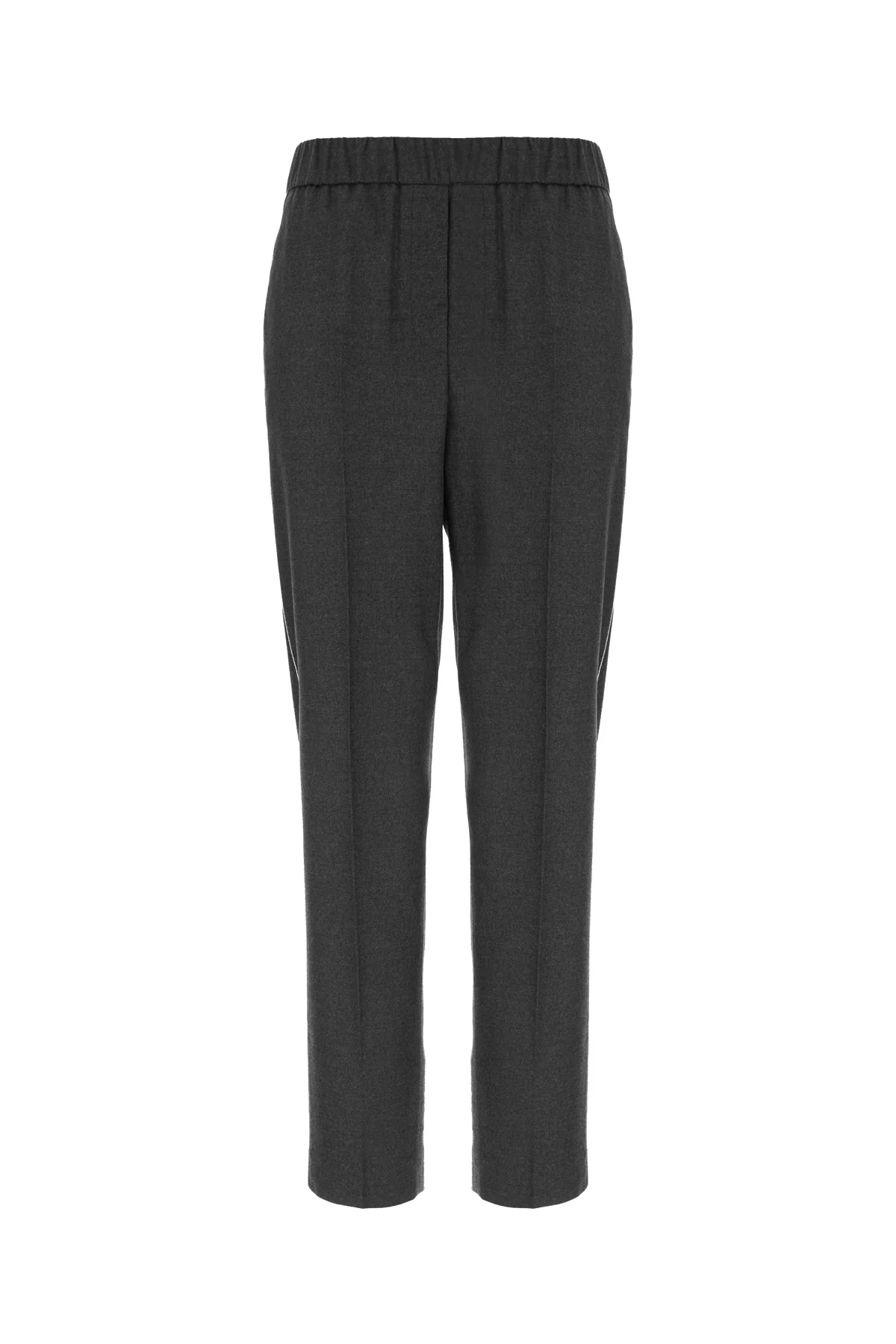 Slate stretch virgin wool blend pants -  | High Quality Luxury Handbag Shop