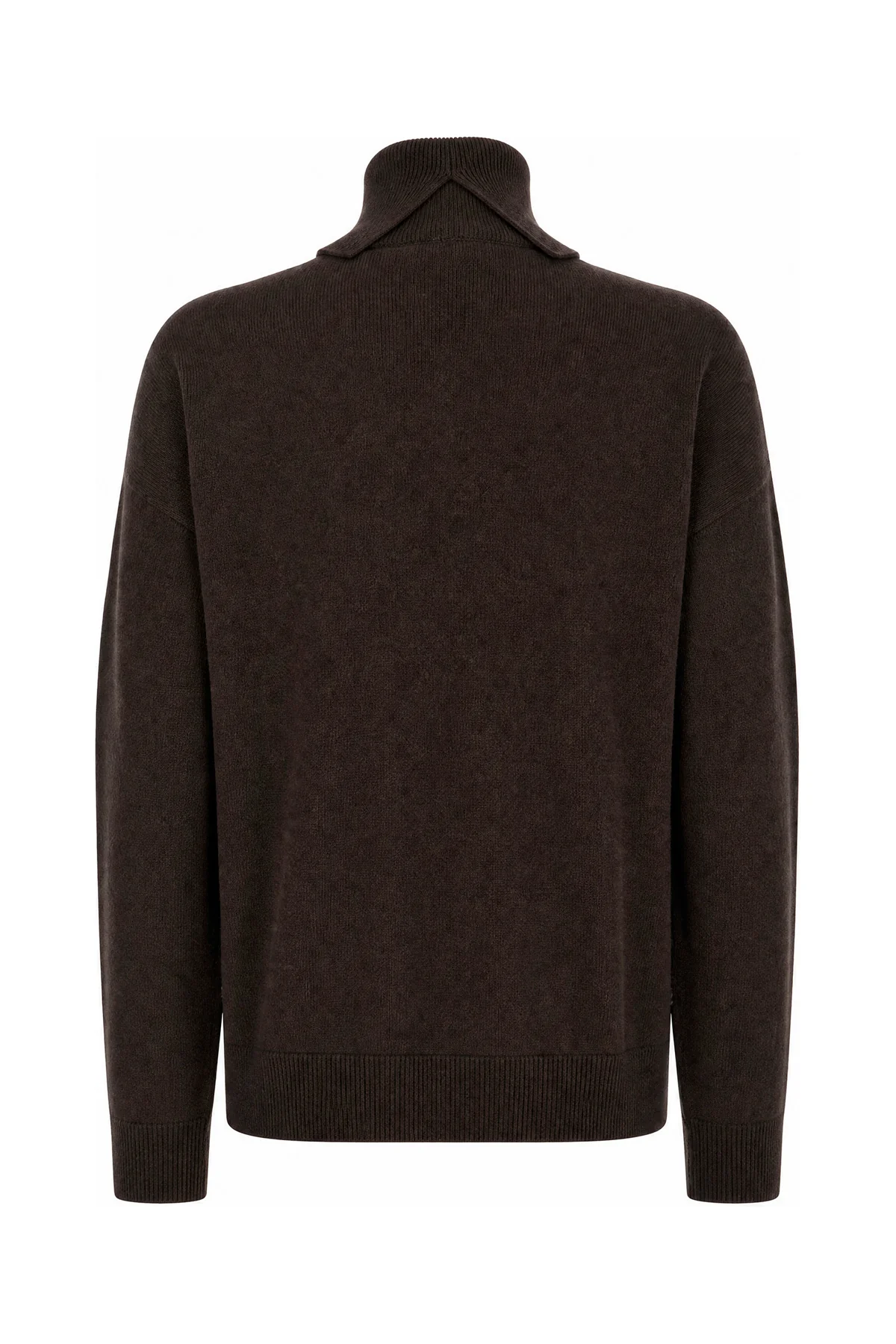 Chocolate wool blend sweater -  | High Quality Luxury Handbag Shop
